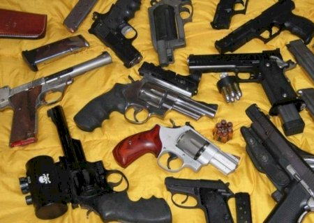 Número de armas legais em MS cresce 240% e supera 40 mil registros