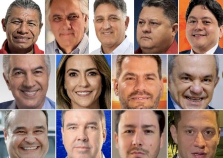 MS terá o mesmo número de candidatos ao Governo da eleição passada e três a menos para o Senado