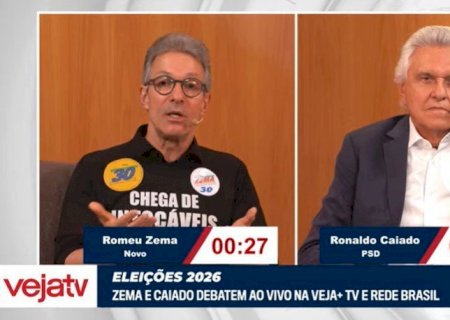 Zema e Caiado miram Lula e Flávio em debate: ‘É como apostar no tigrinho’