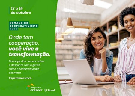 Semana do Cooperativismo destaca impacto da cooperação no desenvolvimento das comunidades