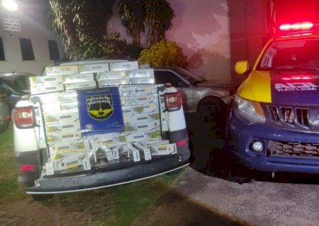 Motorista é preso com carga ilegal de cigarros no posto fiscal de Anaurilândia